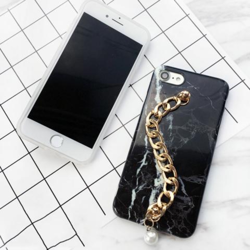 Janice Phone Case || Marble Phone Case